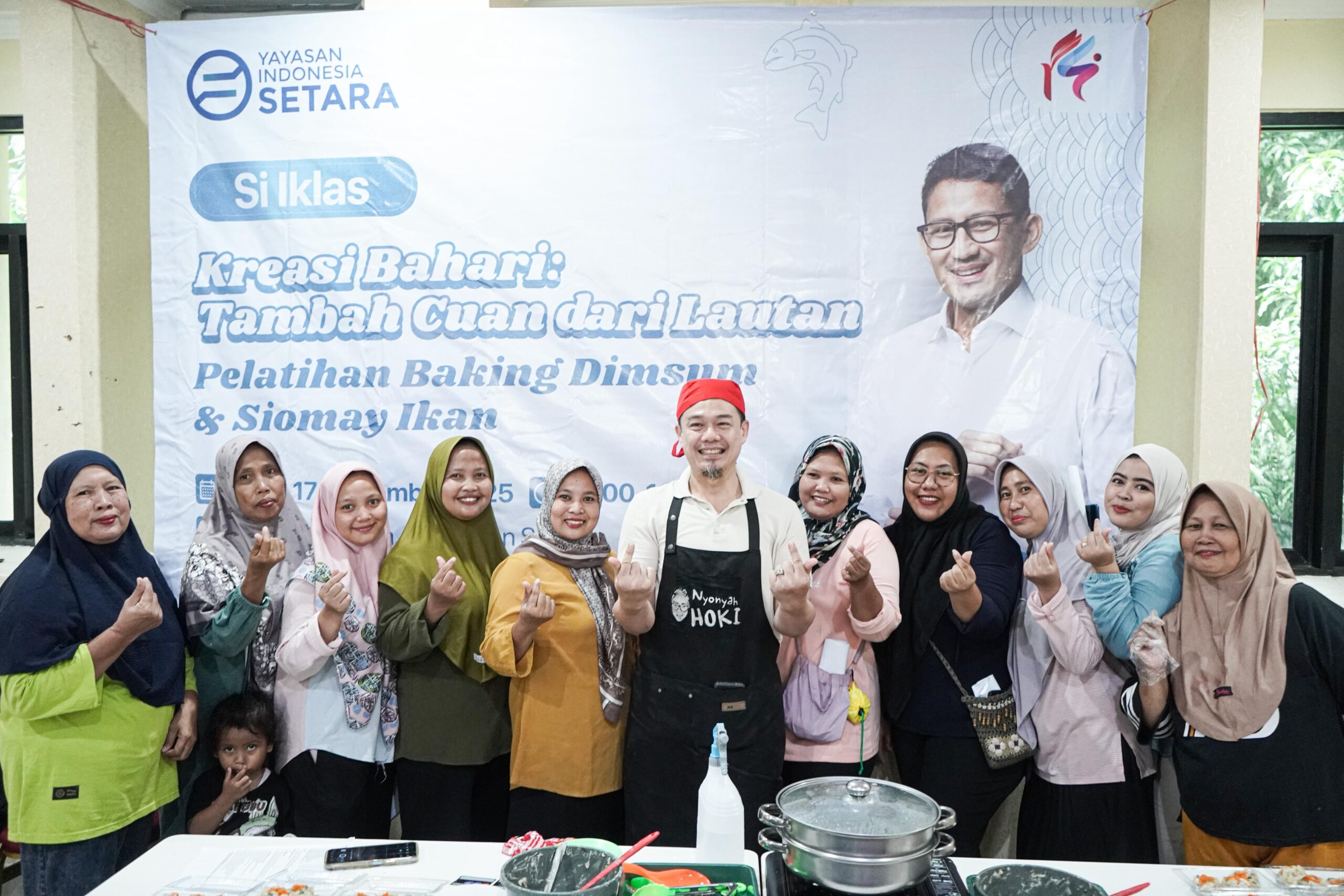 Ibu Warga Pulau Pramuka Siap Buka Lapangan Kerja dari Olahan Ikan