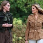 Catherine dan Melania Trump Hangat Bermain Bersama Pramuka Cilik di Windsor