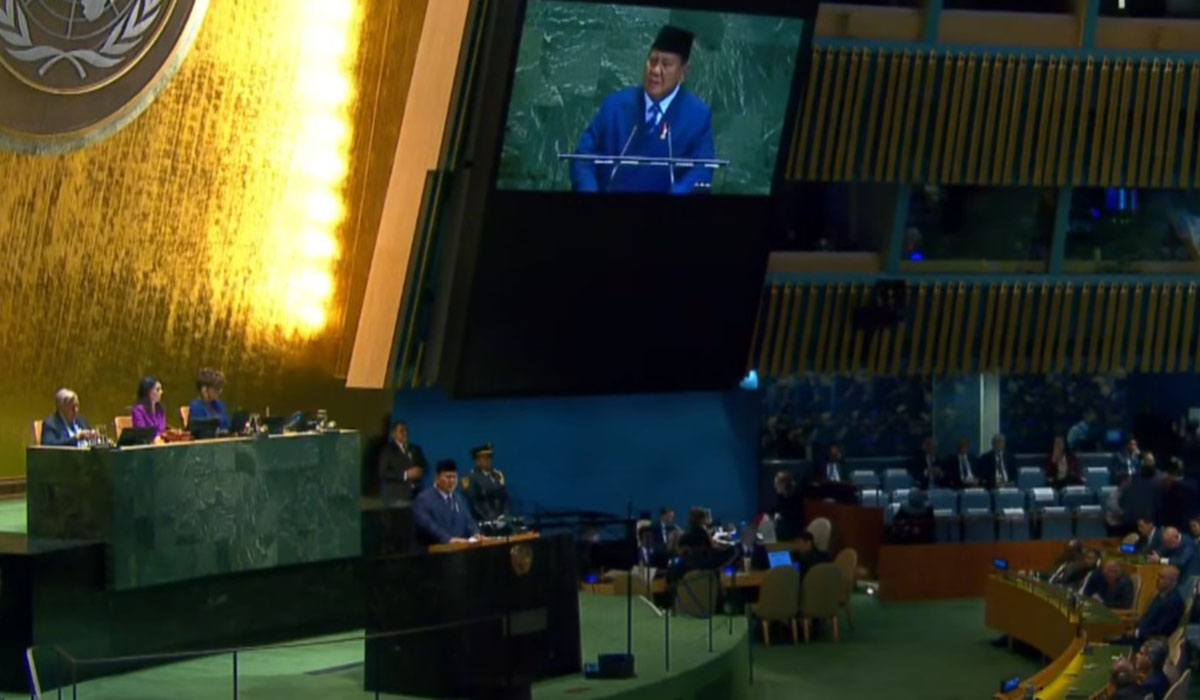 Prabowo Serukan Persatuan di Sidang Umum PBB