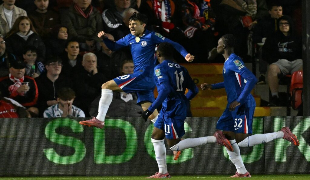 Lincoln City vs Chelsea, Cetak Dua Gol Dalam Tempo Dua Menit, The Blues Menang