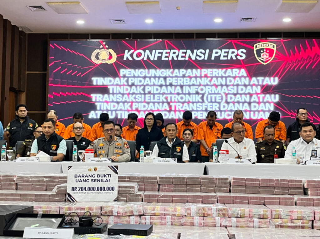 Ini Peran 9 Tersangka Pembobol Rekening Dormant Senilai Rp204 Miliar