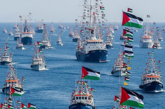 Italia dan Spanyol Kerahkan Kapal Perang Kawal Armada Bantuan ke Gaza