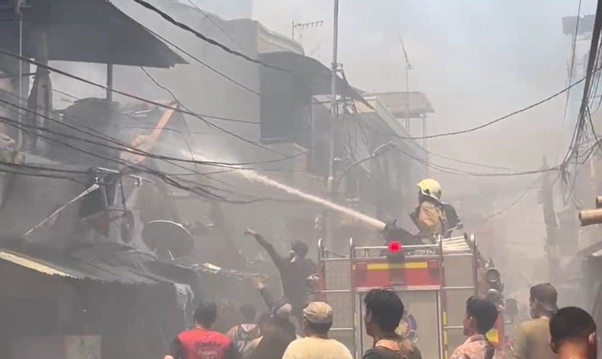 Kebakaran Tamansari Jakarta Barat, 1.129 Warga Kehilangan Tempat Tinggal