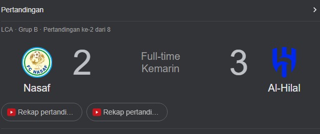Nasaf Qarshi vs Al-Hilal, Sempat Unggul, Tuan Rumah Menyerah 2-3