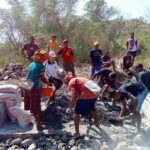 Akses Produksi Pertanian Nagekeo Terputus, Legislator Perindo Kosmas Lawa Bagho Sigap Perbaiki Bersama Warga