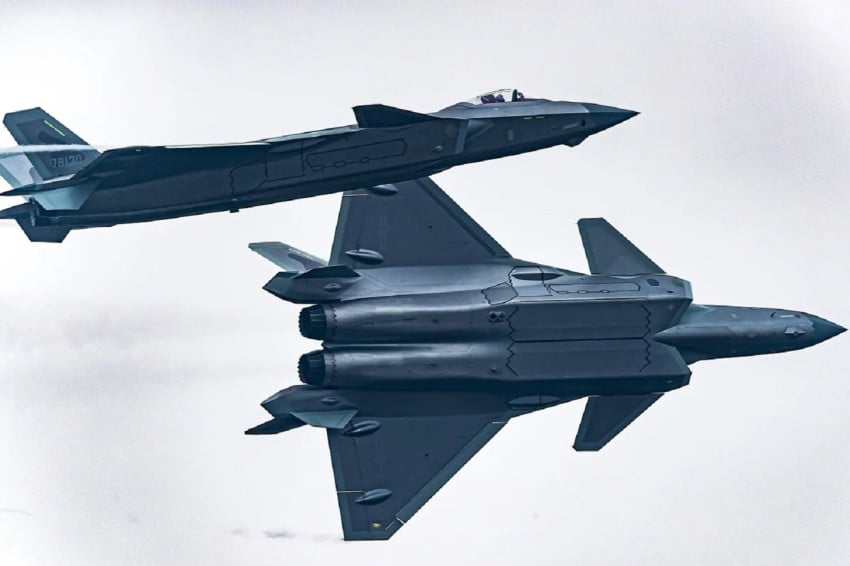 Jet Tempur J-20 China Terkendala Masalah Mesin dan Kemampuan Siluman