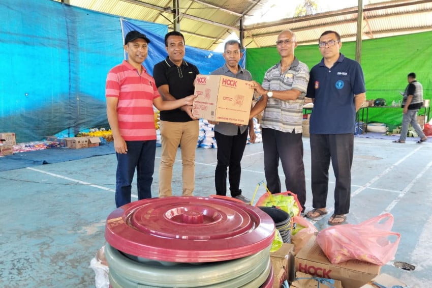Legislator Partai Perindo Paulus Lobo Gerak Cepat Bantu Korban Banjir Nagekeo NTT, Dorong Pemulihan Infrastruktur Dasar