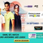 Nonton di VISION+ Aksi Panas ATP 500 Japan Open & China Open 2025