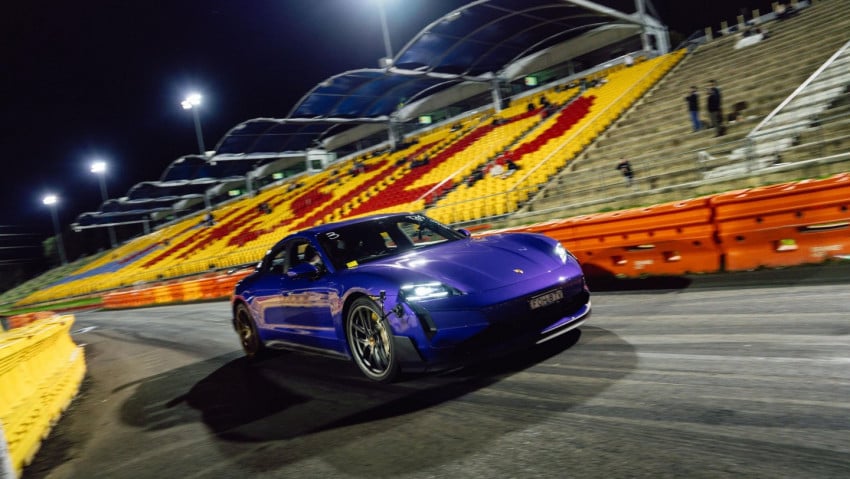 Porsche Taycan Turbo GT Cetak Sejarah di Sidney Dragway