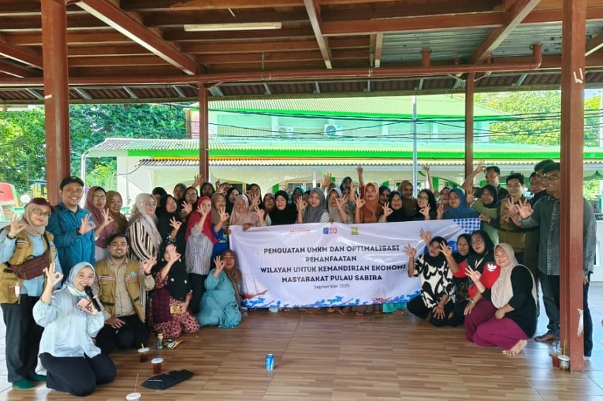 Warga Pulau Sabira Apresiasi Pemberdayaan UMKM dan Pembangunan Fasilitas Umum