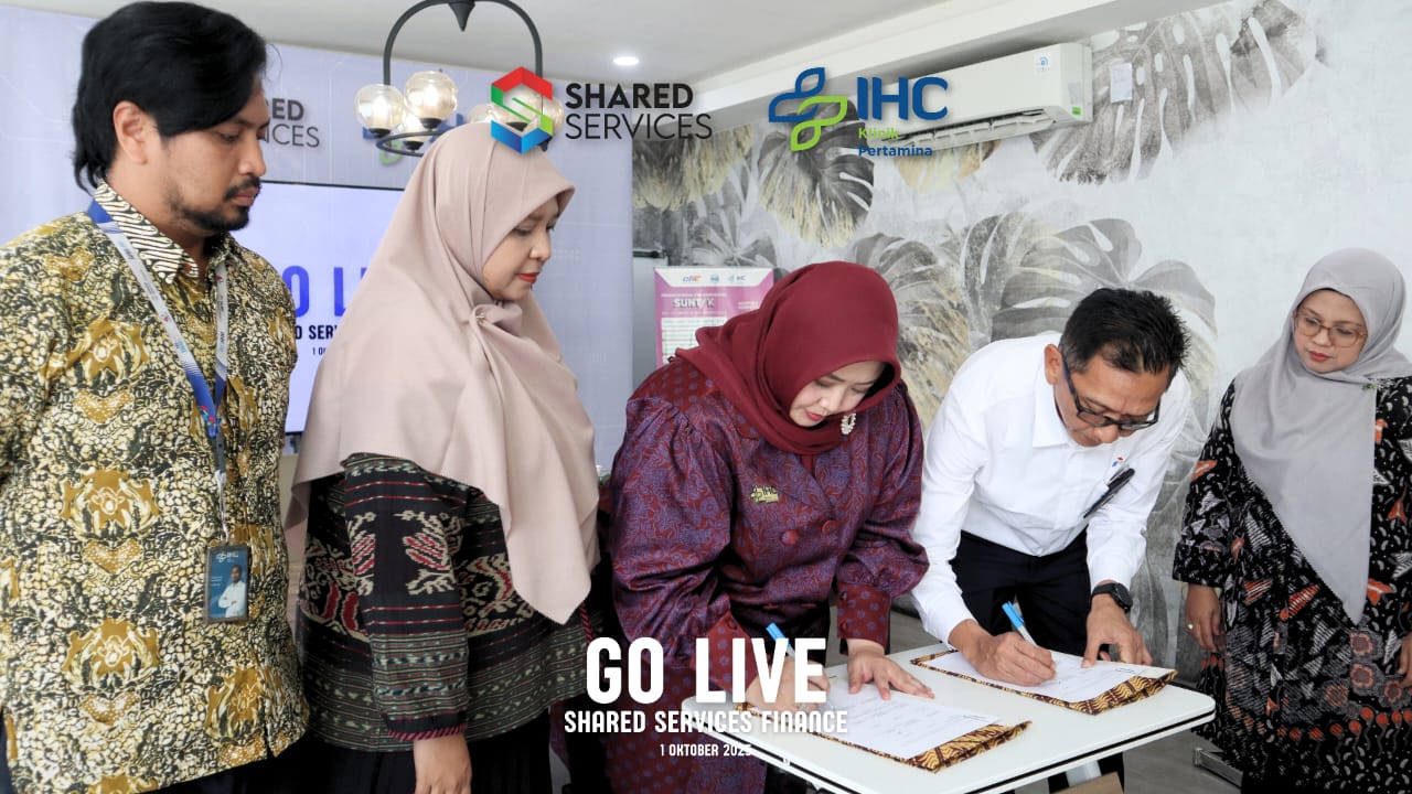 Klinik Pertamina IHC Launching Go Live Order to Cash