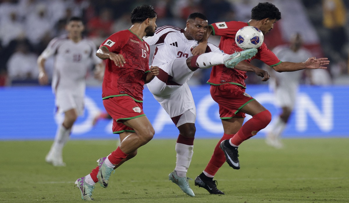 Oman vs Qatar, Laga Berakhir Imbang Tanpa Gol