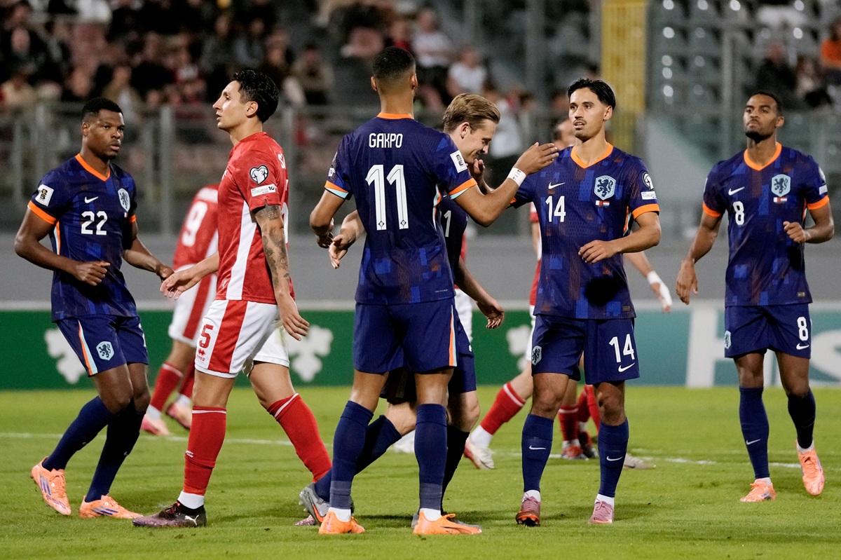 Belanda vs Malta Belanda Bungkam Malta 4-0, Gakpo Bersinar di Kualifikasi Piala Dunia 2026