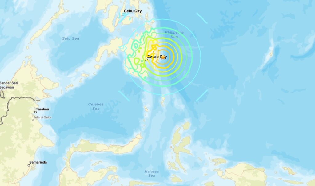 Filipina Keluarkan Peringatan Tsunami, Gelombang Bisa Capai 3 Meter Akibat Gempa M7,4 di Mindanao