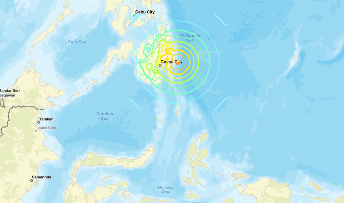 Filipina Keluarkan Peringatan Tsunami, Gelombang Bisa Capai 3 Meter Akibat Gempa M7,4 di Mindanao