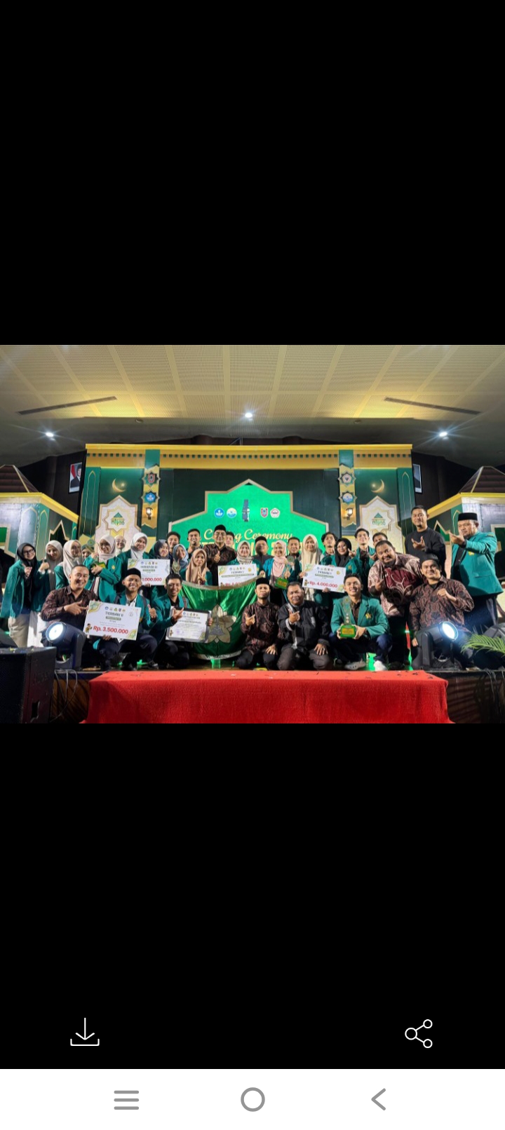 Kafilah Universitas Syiah Kuala Aceh Raih Peringkat 6 MTQ Mahasiswa Nasional di Banjarmasin