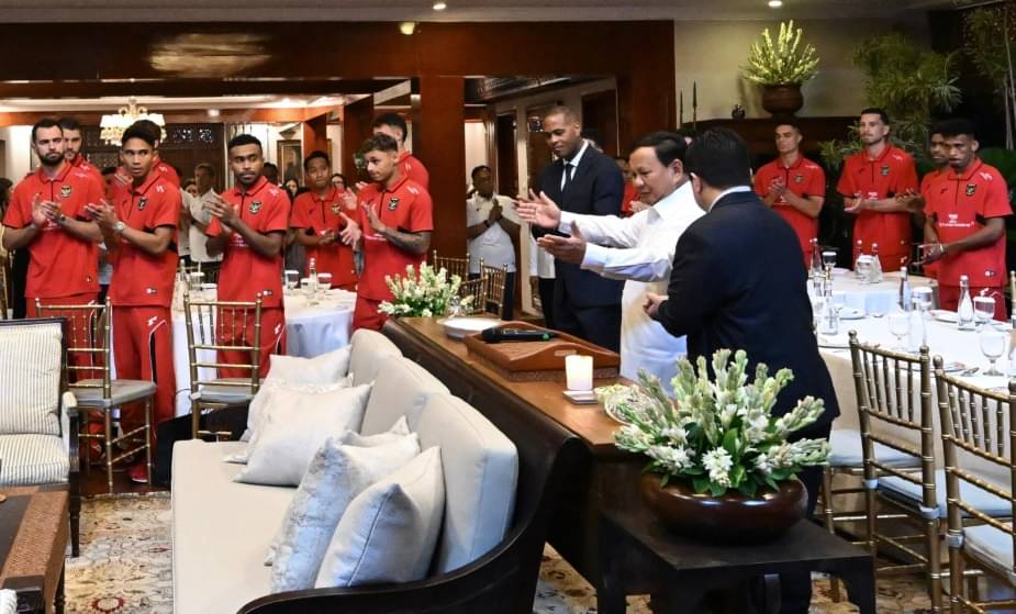 Prabowo Berat Hati Timnas Gagal ke Piala Dunia