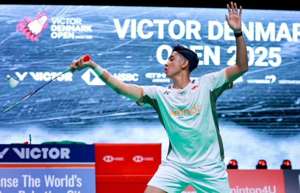 Alwi Farhan Tersingkir di Putaran Pertama Denmark Terbuka karena Masalah Hamstring