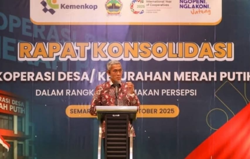 Sudah 8.523 Koperasi Desa Merah Putih Terdaftar di Jawa Tengah