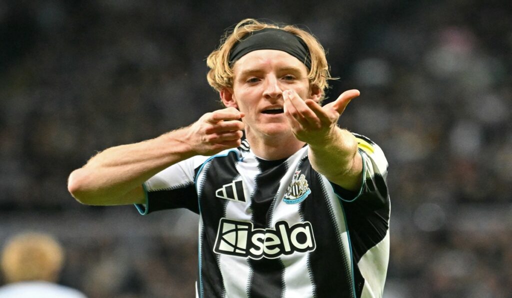 Newcastle United vs Benfica, Anthony Gordon Cetak Sejarah di Liga Champions, The Magpies Menang