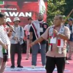 Aksi Bela Palestina, Komedian Bedu dan Narji Ajak Masyarakat Boikot Produk Israel