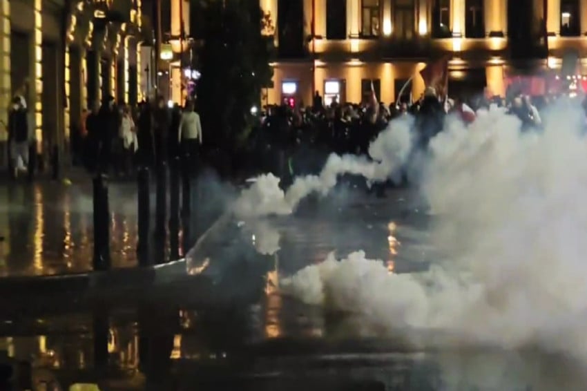 Demo Rusuh Guncang Georgia, Massa Serbu Istana Presiden