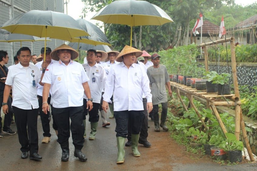 Direktur Pengamanan dan Intelijen Ditjenpas Tinjau Kegiatan Ketahanan Pangan di Lapas Warungkiara