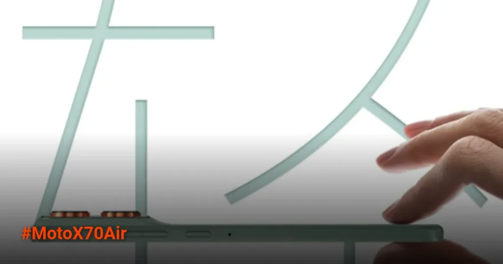 Moto X70 Air Resmi Diumumkan, Hadir dengan Desain Ultra Tipis