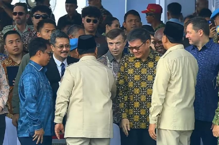 Hadiri HUT Ke-80 TNI, Sekjen Perindo Puji Perayaan Sakral dan Dorong Penguatan Kepemimpinan TNI