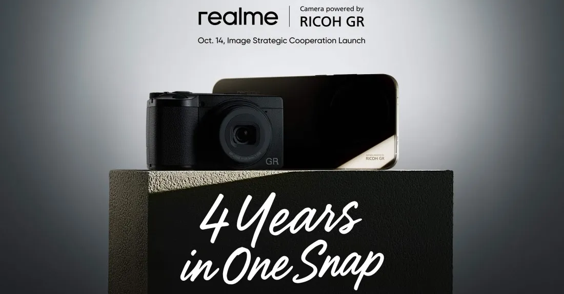 Realme dan Ricoh Jalin Kemitraan Strategis untuk Realme GT 8 Pro