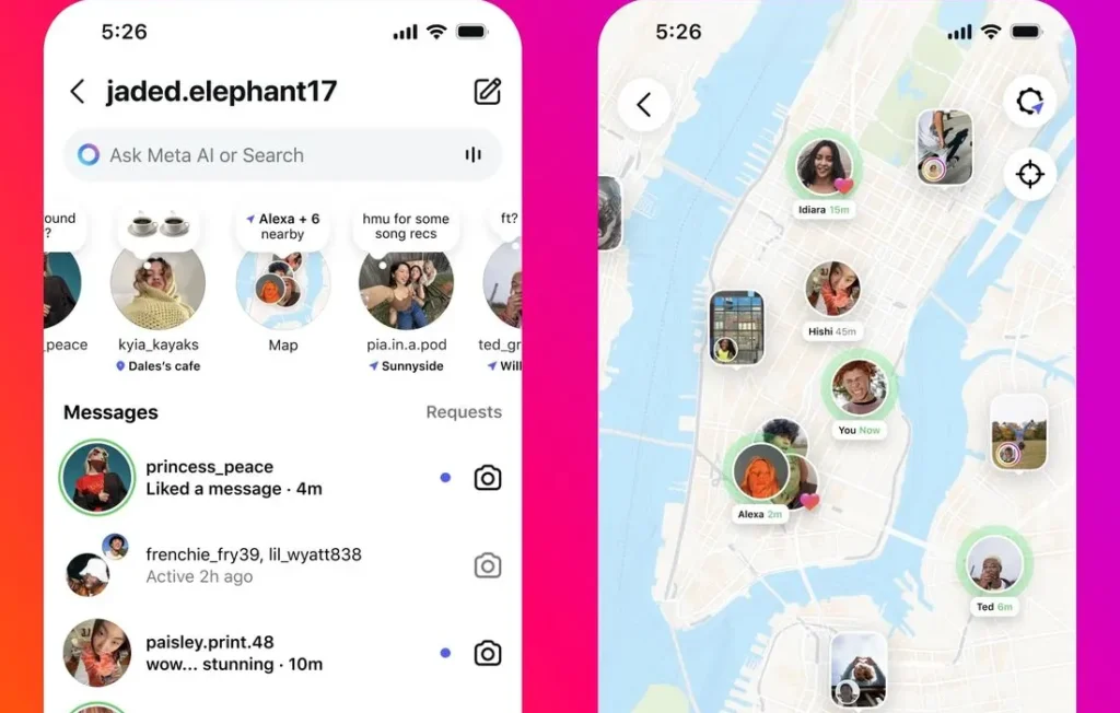 Instagram Map Resmi Hadir di Indonesia, Bisa Pantau Lokasi Teman