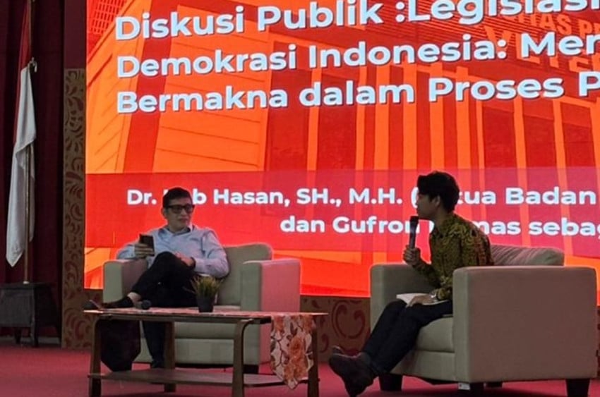 Ketua Baleg DPR Minta Generasi Muda Jangan Pernah Tinggalkan Pancasila