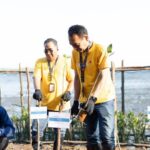 Komitmen Berkelanjutan, Linknet Tanam 7.500 Pohon Mangrove di Pulau Dompak Kepri