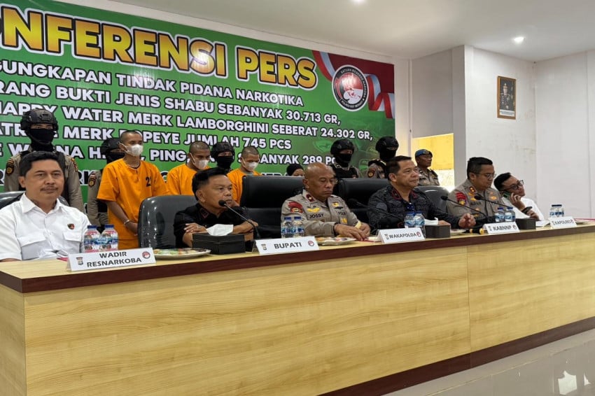 Pecah Rekor, Polres Meranti Bongkar Jaringan Narkoba Terbesar Sepanjang Sejarah Berdiri