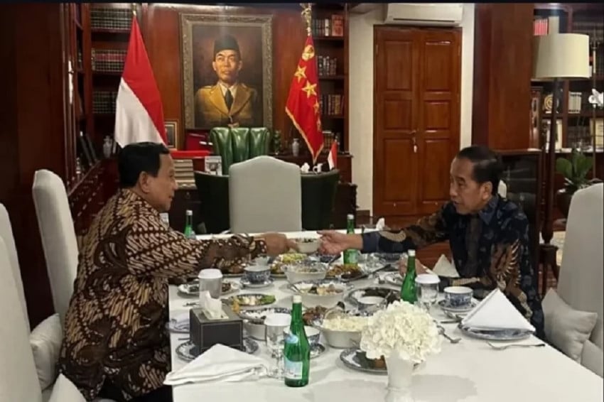 Prabowo dan Jokowi Bertemu 2 Jam di Kertanegara