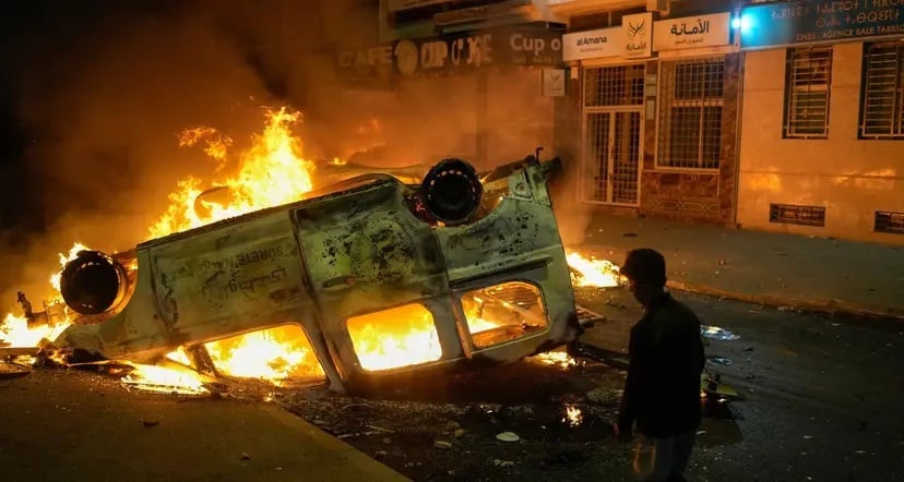 Protes Gen Z 212 Pecah di Maroko, Polisi Tembak Mati 2 Orang