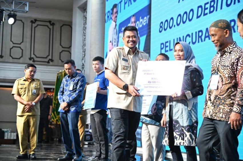 Sebanyak Rp11 Triliun KUR Tersalurkan di Sumut, Gubsu Bobby Nasution: Masih Bisa Ditingkatkan