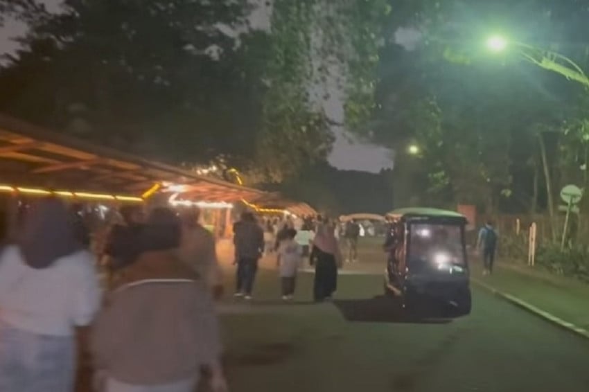 Uji Coba Wisata Malam Ragunan Tarik 3.713 Pengunjung, Pengelola Bakal Tambah E-Car