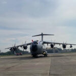 Pesawat Angkut A400M Mendarat di Lanud Halim, Perkuat Armada Tempur TNI AU