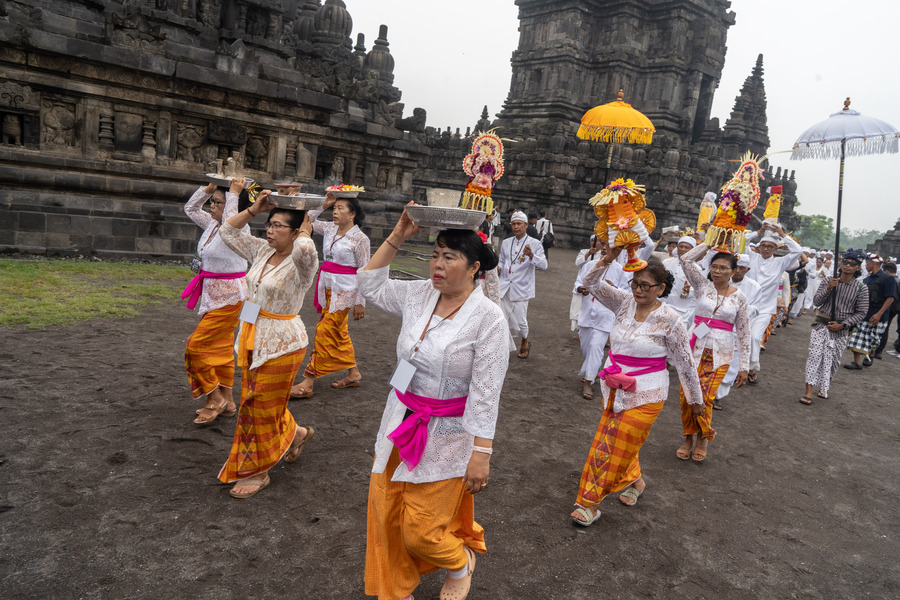 Jelang Nyepi, Puluhan Ribu Orang Bakal Ramaikan Tawur Agung di Candi Prambanan