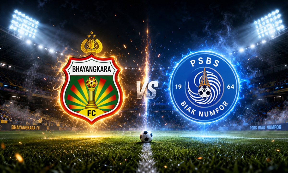 Preview Bhayangkara FC vs PSBS Biak Numfor Duel Sengit di Liga 1