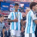 Viral! Momen Pemain Argentina Tolak Jabat Tangan Trump di Podium Final Piala Dunia 2026